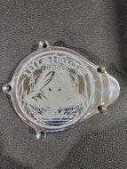 AS-IS CNC Menace Engraved Clutch Cover