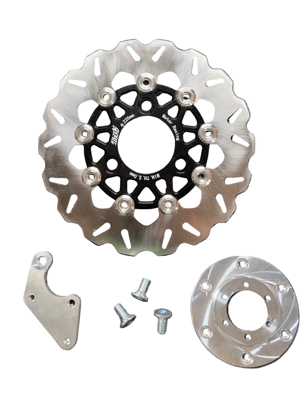 220mm Rotor Adapter Kit – Smolik Performance Inc